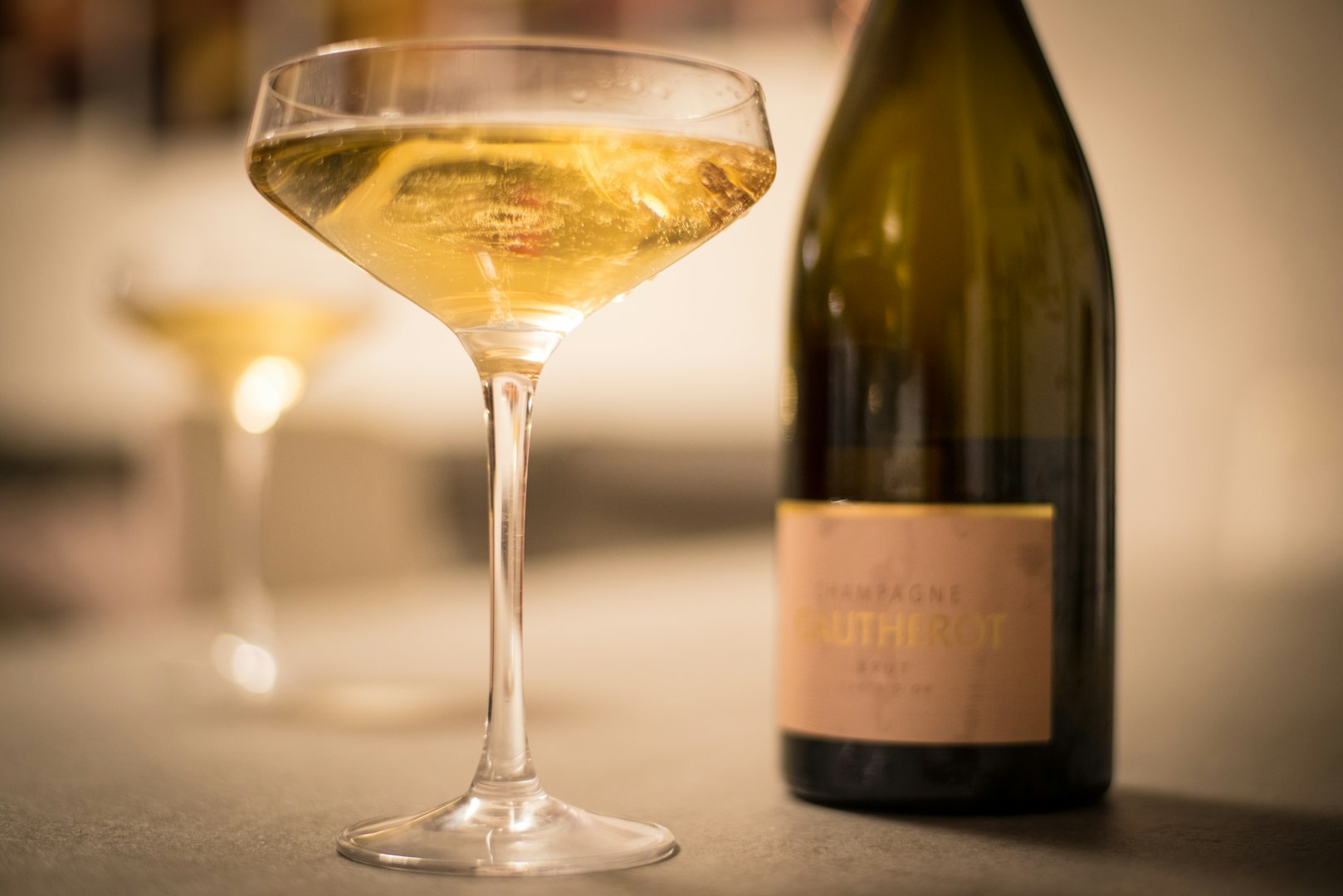 Champagneprovning - 100% Bubblor tema
